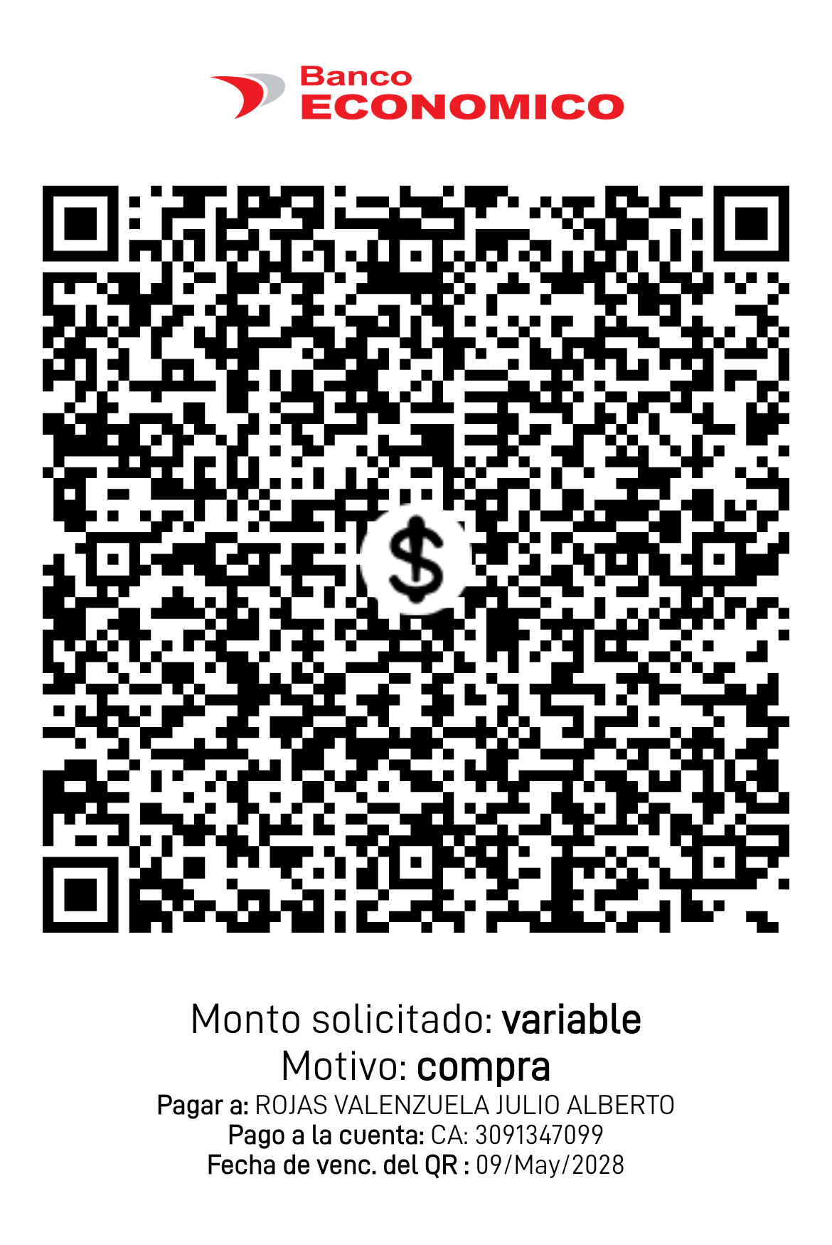 QR de pago